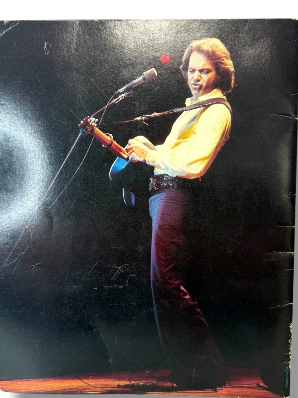 Vintage Neil Diamond Concert Program Book 1982 Collectible Music Fan